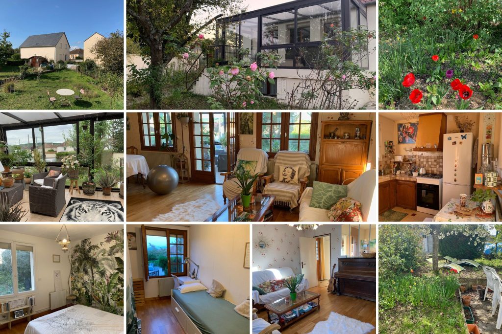 Mozaïque Photos Maison Vernon-Giverny